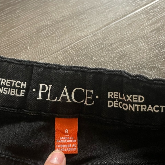 Wonder Nation Relaxed Fit Black Jeans - Picture 7 of 12